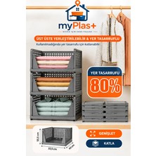Myplas Kayar Raf Dolap Içi Düzenleyici Toplayıcı 3 Adet