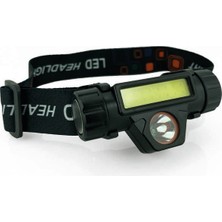 GTC Kafa Feneri Şarjlı Mıknatıslı Lityum Lion Pilli / LED Headlight