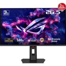 27 Asus Rog Strıx XG27AQDPG 0.03MS 500HZ 2k Qhd Qd-Oled Pıvot Gamıng