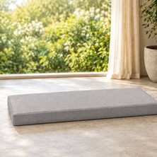 Patiyu Kedi Köpek Yatağı Dikdörtgen Blok Bank Minderi · 50 × 100 × 7 cm · Gri