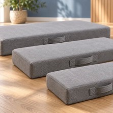 Patiyu Kedi Köpek Yatağı Rota Taşınabilir Sünger Yatak · Gri · 30 × 55 × 5 cm