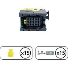 Soketsan Şanzıman Soketi Siyah 15 Pin Kablosuz