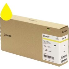 Canon 2357C001 PFI-710 Y 700ML Orijinal Sarı (Yellow) Plotter Mürekkep Kartuşu