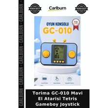 Carlburn Özel Üretim Torima GC-010 Mavi El Atarisi Tetris Gameboy Joystick Eğlence Yolculuk Oyun
