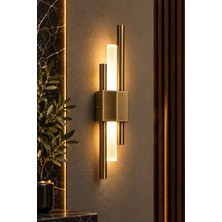 Liber Elektrik Modern Dekoratif Kutu Eskitme Pilli ve Elektrikli Duvar Apliği Günışığı