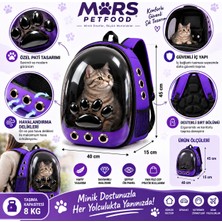 Mars Petfood Astronot Kedi ve Köpek Taşıma Çantası