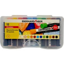 Eberhard Faber EF522013 Yağlı Pastel 12 Renk Pls Kt