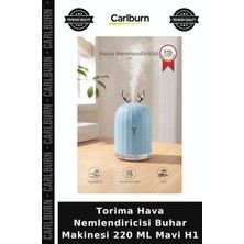 Carlburn Delux Serisi Torima Hava Nemlendiricisi Buhar Makinesi 220 ml Mavi H1 Çocuk Tasarım Yatak