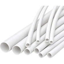 Weko WK-29526 Beyaz Daralan Makaron 4mm (1 Metre)
