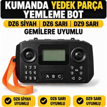 Yemleme Botu Kumandası Yedek Parça – Dz6 Siyah, Dz6 Sarı ve Dz9 Sarı Modellere Uyumlu