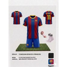 F.c B.a.r.c.e.l.o.n.a 2015 Şampiyonlar Ligi Finali Neymar Jr. Nostalji Çocuk Forması (Armalı)
