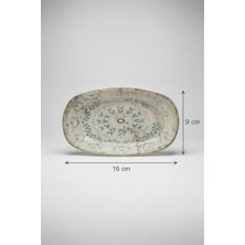 12'li Valencia Oval Kayık Tabak 16CM Dijital Fade Rinart