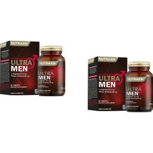 Nutraxin Ultramen 60 Tablet X 2 Yetişkinler İçin Arginin ve Tribulus Terrestris İçeren Besin Takviyesi