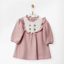 Andywawa Kız Bebek Elbise Dress  Royal Baby ANW-AC27255
