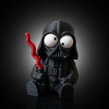 Demirhan3D 🌌 Darth Vader Figürü 15 cm ⚫ | Hareketli Gözlü Star Wars Biblo, Masa Süsü ve Hediye