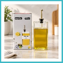 Defne Store Yassı Cam Yağlık Sirkelik 500 ml Dfnbez
