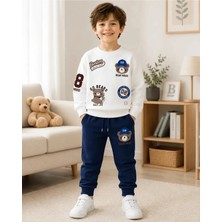Name Baby & Kids Erkek Çocuk Ayıcıklı Eşofman Takım JAB-17084