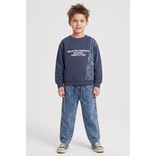 Dmb Kids Erkek Çocuk Kot Pantolon Sweat Takım DMB-4198