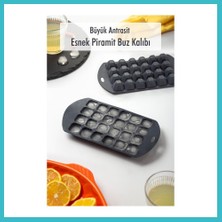 Defne Store Büyük Antrasit Piramit Buz Kalıbı (13*24*2 Cm) Dfnbez