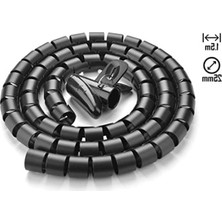 Myg Plus Kablo Koruyucu Spiral, 1.5 Metre Uzunluk ile Düzenli Kullanım