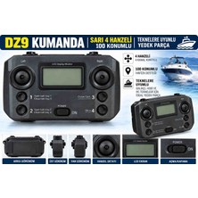 Kumanda Dz9 Sarı 4 Hazneli Yemleme Bot Için Yedek Parça