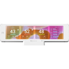 Zalman ZM-MF916 White 9,16 Inç IPS 1920×462 60 Hz USB Sistem Izleme Ekran Modülü + Stand