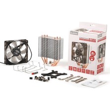 Dark 120MM Freezer X120 DKCCX120 LED Hava Soğutmalı AM5-1851P Işlemci Fanı