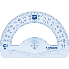 Maped 242180 Kristal Açı Ölçer 180 Derece 12CM