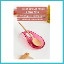 Defne Store Akrilik Mürdüm Tezgah Üstü Kirli Kaşıklık & Kepçe Altlığı Dfnbez