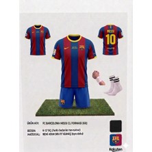 Taha spor Barcelona Lionel Messi 2011 Sezon Bordo Çocuk Forma Takımı Çorap Hediyeli