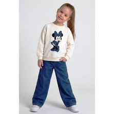 Dmb Kids Kız Çocuk Kot Pantolonlu Takım DMB-0868