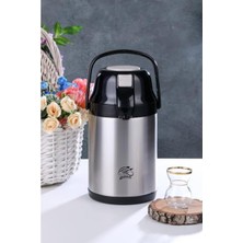 Tr Cooker Çelik Termos 2,5 Litre, Inox