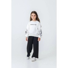 Name Baby & Kids Kız Çocuk Bol Paça Bağcıklı Takım JAB-14160