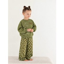 Name Baby & Kids Kız Çocuk Işleme Detaylı Takım LUC-5638