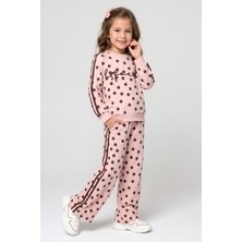 Dmb Kids Kız Çocuk Puanlı Eşofman Takım DMB-0882