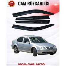 Volkswagen Bora Araca Özel Premium Cam Rüzgarlığı A+ (Pianoblack)