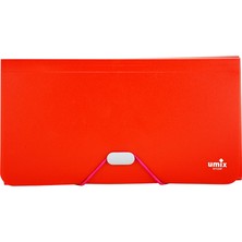 Umix Körüklü Çek Dosyası B6 Kırmızı U1124