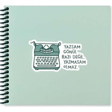 Keskin 500552 Hisli Şeyler 16X15 50YP Çizgili Spr Sert Kpk Stic Def Yazsan Gönül Değdi