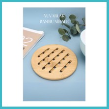 Defne Store Bambu Nihale Yuvarlak 16,5 cm Dfnbez
