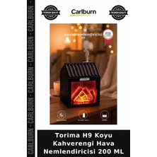 Carlburn Premium Torima H9 Koyu Kahverengi Hava Nemlendiricisi 200 ml Çocuk Odası Çalışma Masası Spa Için