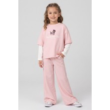 Dmb Kids Kız Çocuk Oysho 3'lü Eşofman DMB-0887