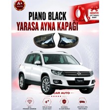 Vw Tıguan 2008-2015 Yarasa Ayna Kapagı P.black