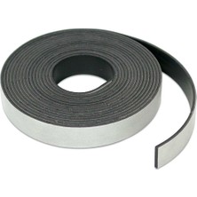 Dünya Magnet Yapışkanlı Şerit Mıknatıs 20 mm x 2 m Çok Amaçlı Kullanım İçin Güçlü Tutma Özelliği