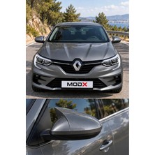 Renault Megane 4 2020 Model Araca Özel Boyalı Titanyum Gri Yarasa Ayna Kapağı A+