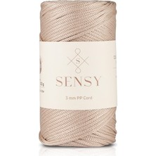 Tr 3 mm - 250 gr Polyester Makrome Ipi 120 M Polyester Makrome Ip Supla Ip ve Çanta Ipliği (Sütl�