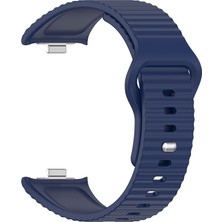 Microsonic Xiaomi Redmi Watch 5 Kordon Wave Design Silicone Band Lacivert