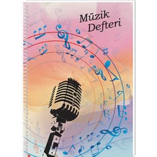 Keskin 290300-99 Müzik Defteri Spiralli A4 40YP