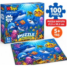 S-Online Deniz Canlıları 100 Parça Puzzle