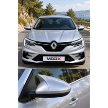 Renault Megane 4 2016 Model Araca Özel Boyalı Arsenik Gri Yarasa Ayna Kapağı A+