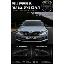 Skoda Super B 2008-2015 Araca Özel Yarasa Ayna Kapağı A+
